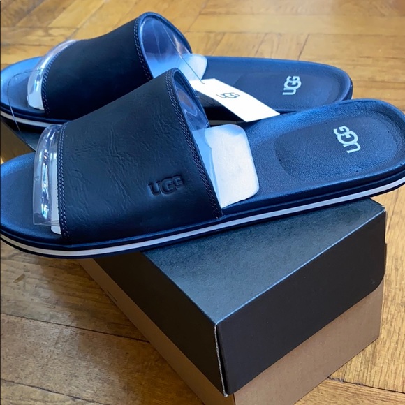 ‼️SOLD‼️Mens UGG Leather Sandals Flip-Flops - Picture 3 of 6